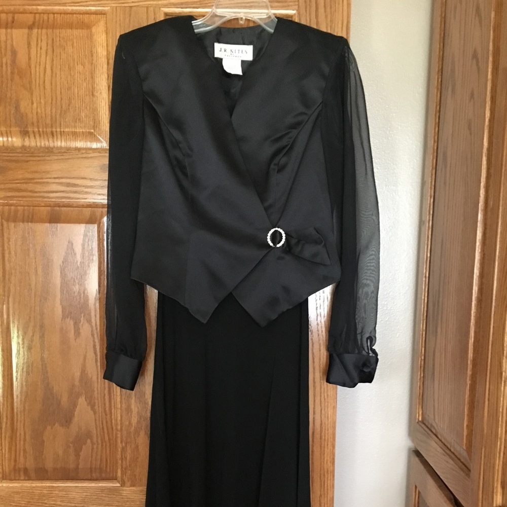 Black 2 piece dress